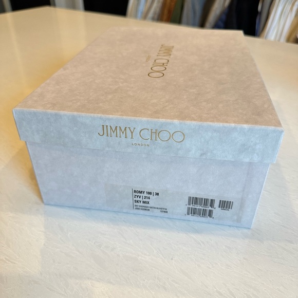 Jimmy Choo Romy 100 ZYV Sky Mix, size 38 (8) - Picture 3 of 10